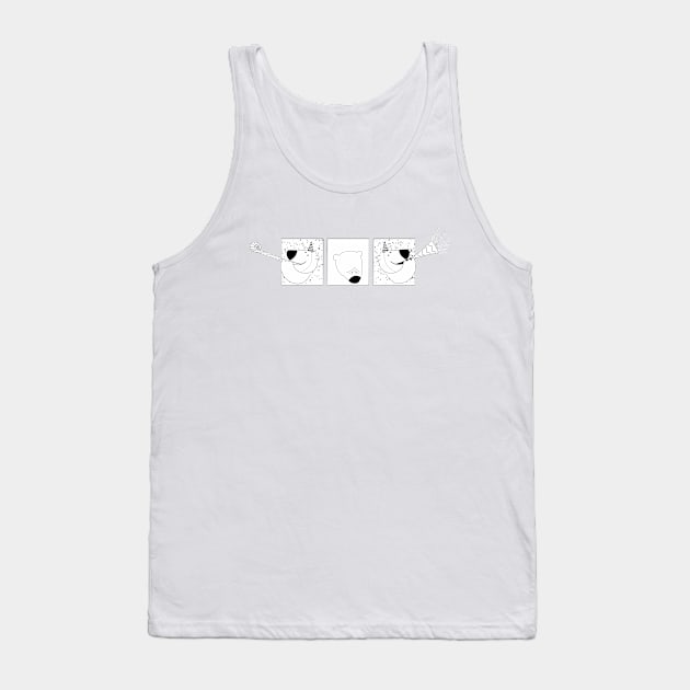 Bipolar bear Tank Top by shackledlettuce